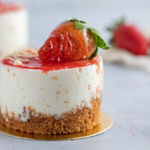 Minicheese Cake Morango