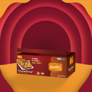 Pãonettone Bambini 500g - Embalagem Luxo