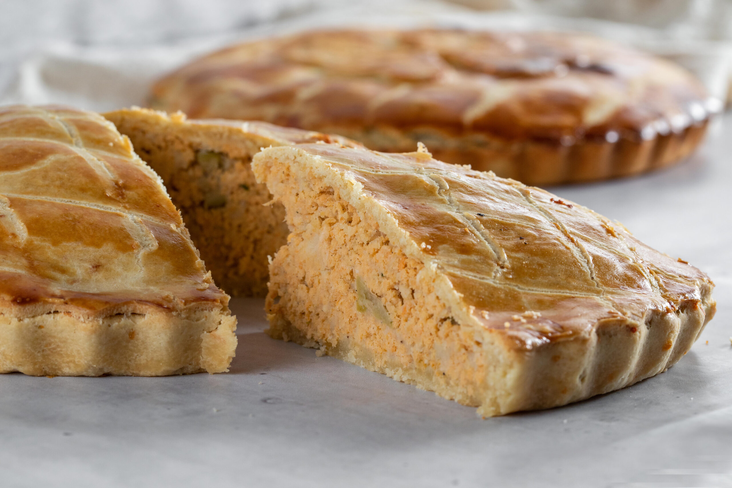Torta de Palmito Assada