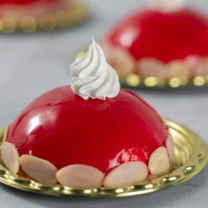 Entremet de Frutas Vermelhas